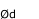 Ød